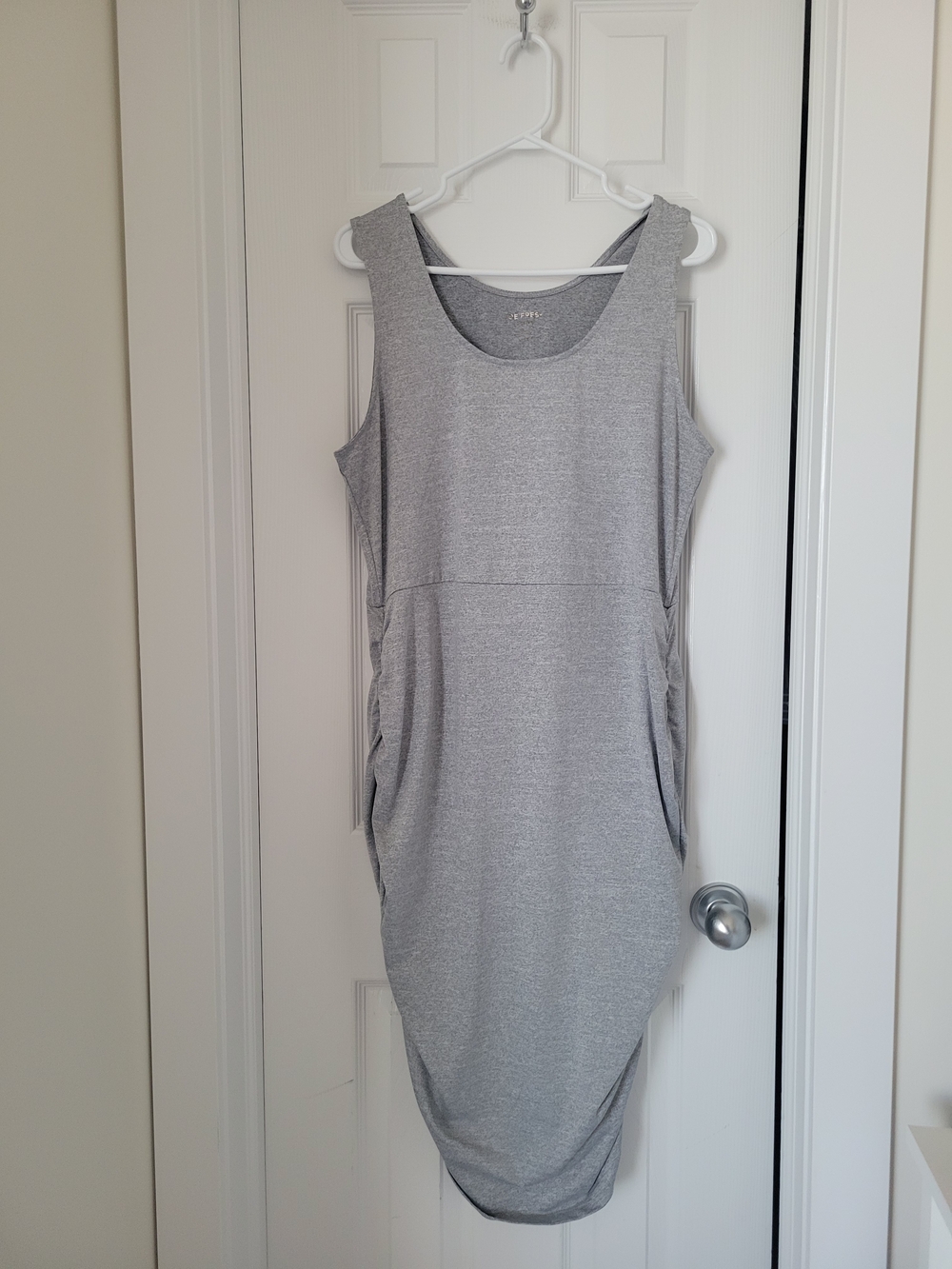 Sleeveless Gray Women's Dress Size L